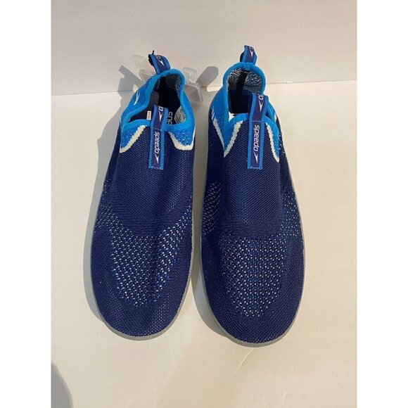 Speedo Adult Blue LARGE 11-12 Water Shoes Pool - Picture 2 of 6